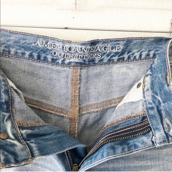 AEO Vintage Hi-Rise Festival distressed shorts 10 - Picture 4 of 10